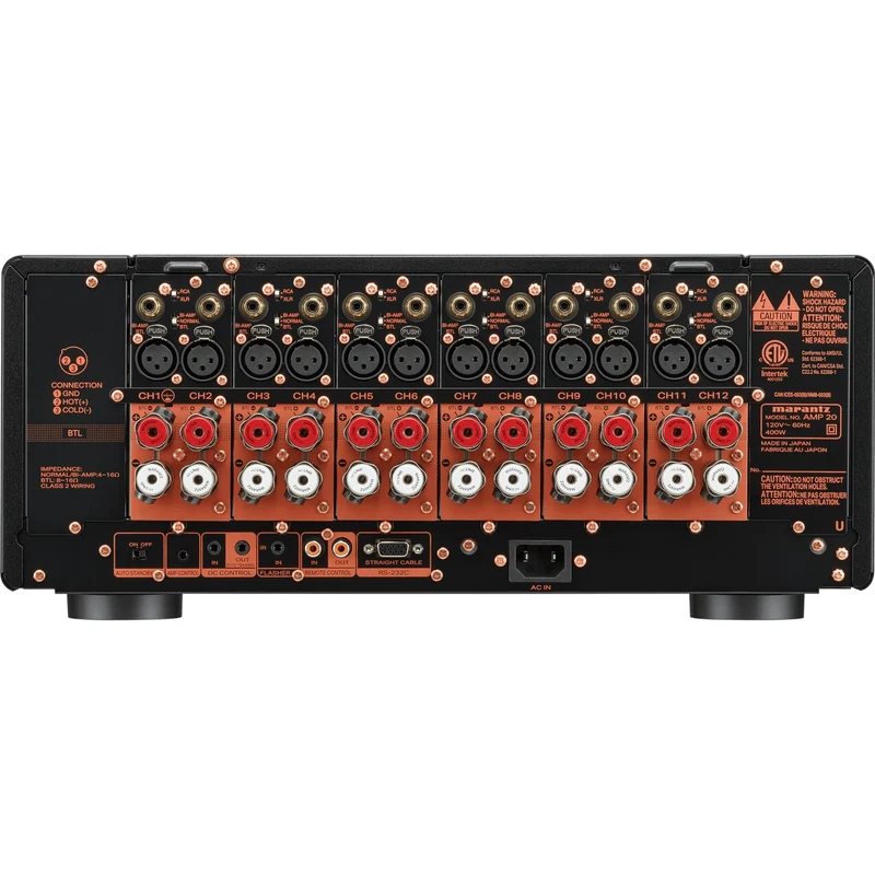 Amplificateur de puissance 200W CH, Marantz AMP20