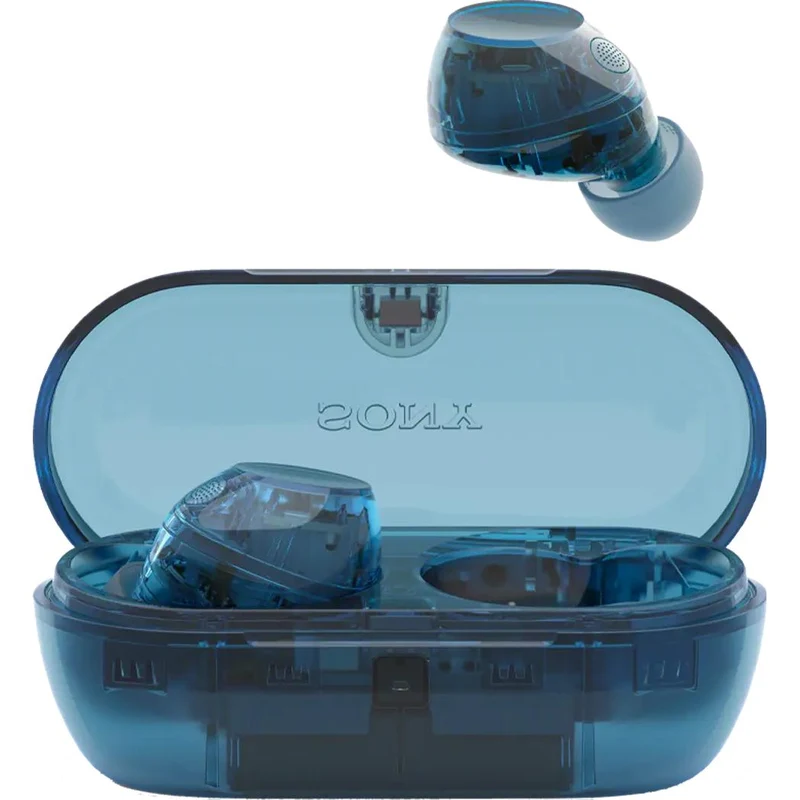 Écouteurs boutons Bluetooth réduction de bruit. Sony WFC710N - Bleu