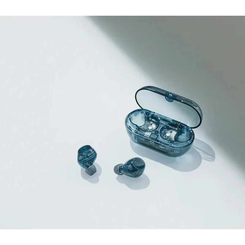 Écouteurs boutons Bluetooth réduction de bruit. Sony WFC710N - Bleu