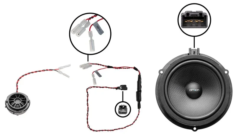 OPTION SET-256 – Système audio complet pour Ford Kuga 3 (pré-Facelift, 2020–2024, Sync 3