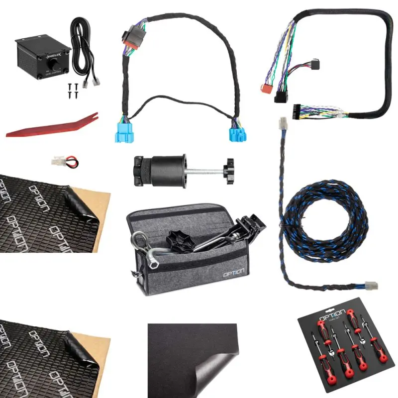 OPTION SET-251 – Système Audio Opel Astra L (2022+) – DSP + Subwoofer Reserverad + Haut-parleurs Avant