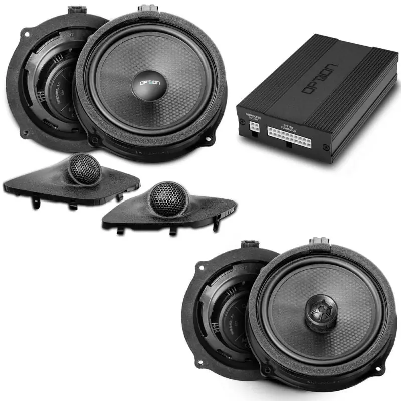 OPTION SET-249 – Système Audio Hyundai i30 PD Facelift (à partir de 2020) – DSP + Haut-parleurs Avant & Arrière