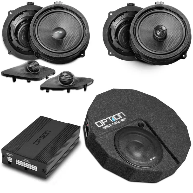 OPTION SET-248 – Système Audio Complet Hyundai i30 PD Facelift (à partir de 2020) – DSP + Subwoofer + Haut-parleurs Avant & Arrière