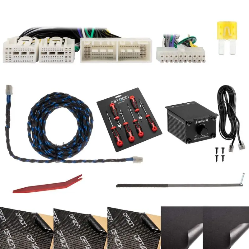 OPTION SET-248 – Système Audio Complet Hyundai i30 PD Facelift (à partir de 2020) – DSP + Subwoofer + Haut-parleurs Avant & Arrière