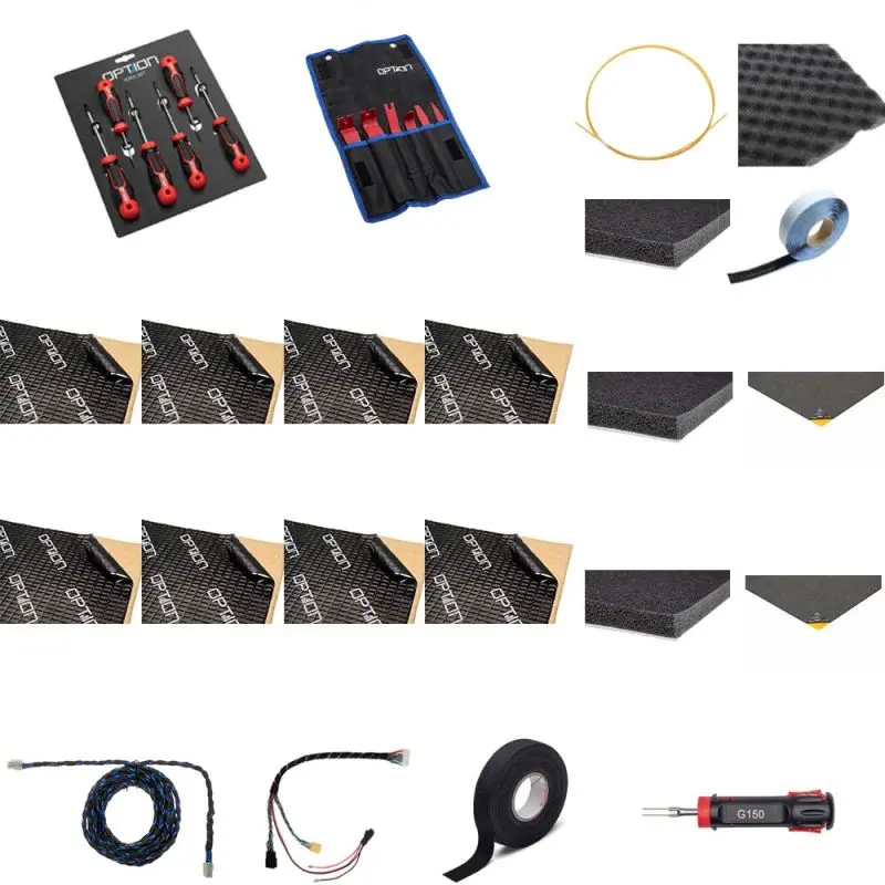 OPTION SET-228 - DSP6 + PULSE-8P + V-165 – Système audio VW Crafter 2 / MAN TGE V5