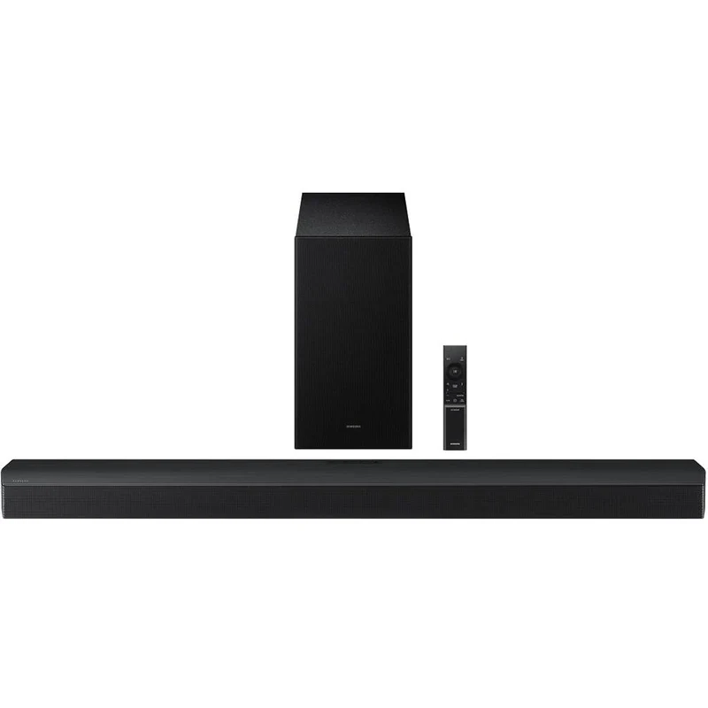 Barre de son 5.1 Wi-Fi Bluetooth Caisson de Grave, Samsung HW-B750F/ZC - Noir