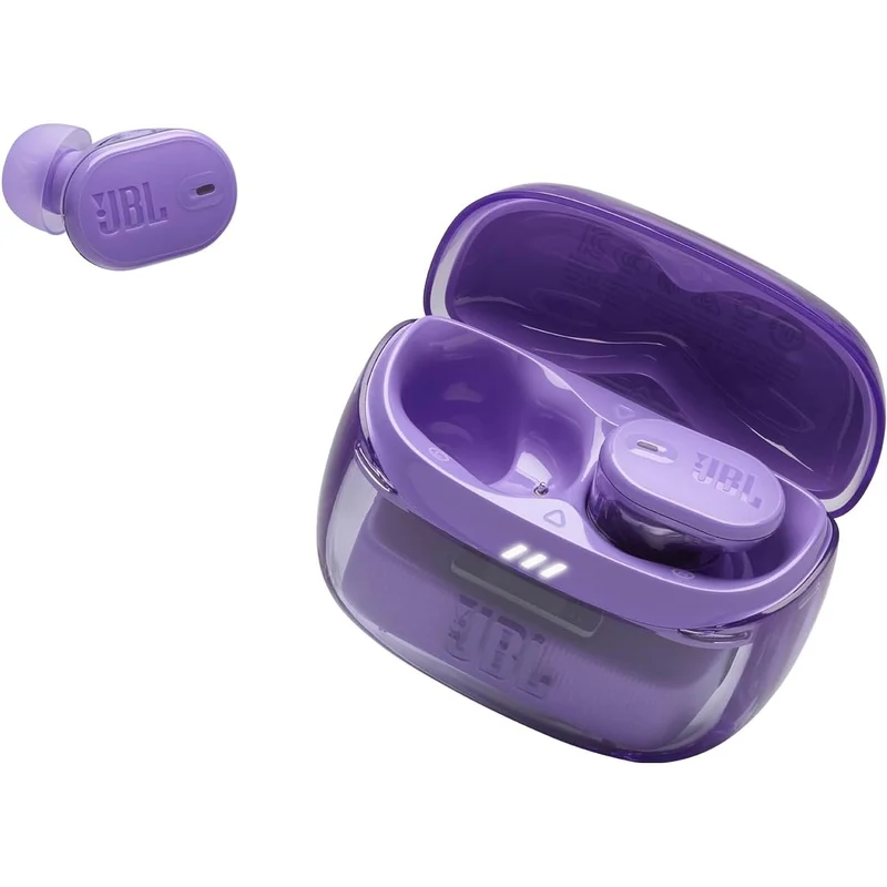 Écouteurs boutons sans fil BT à réduction de bruit.. JBL TBUDS2 - Pourpre fantôme