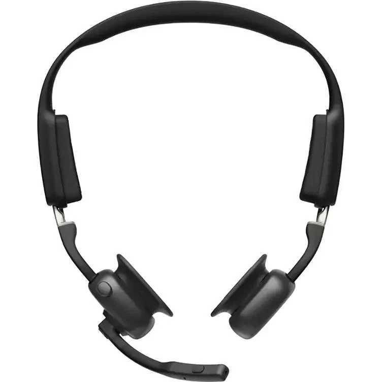Casque Stéreo BT à conduction osseuse avec Microphone Perche Antibruit OpenMEET, Shokz 610-AN-BK
