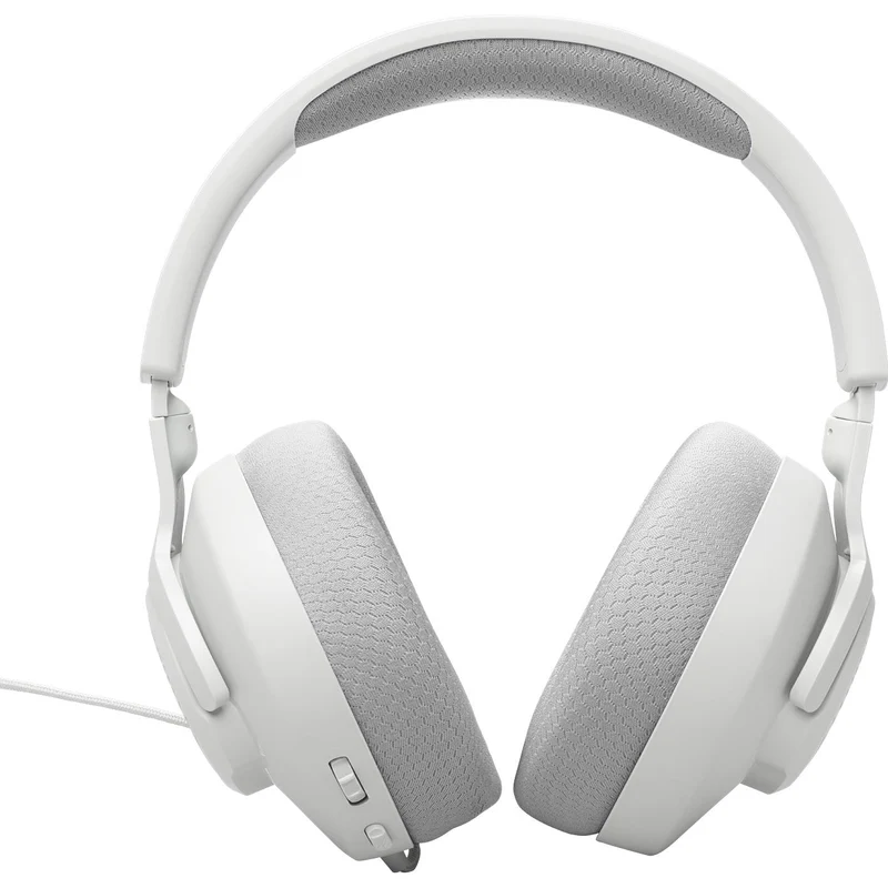 Casque gaming professionnel PC filaire, JBL Quantum 100M2 - Blanc