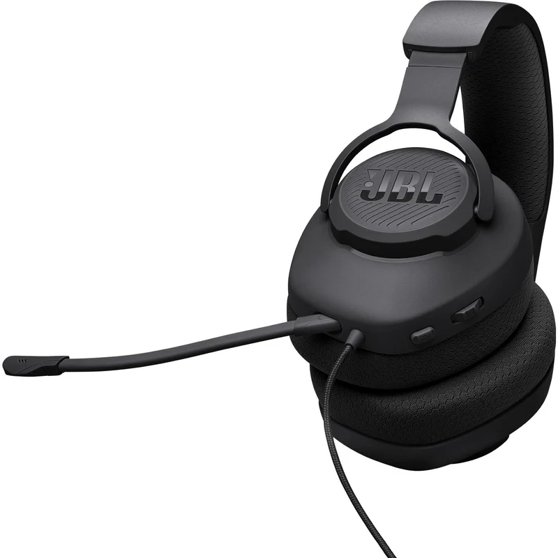 Casque gaming professionnel PC filaire, JBL Quantum 100M2 - Noir