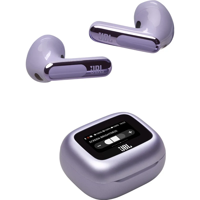 Écouteurs boutons sans fil NC, JBL LIVEFLEX3 -pourpre