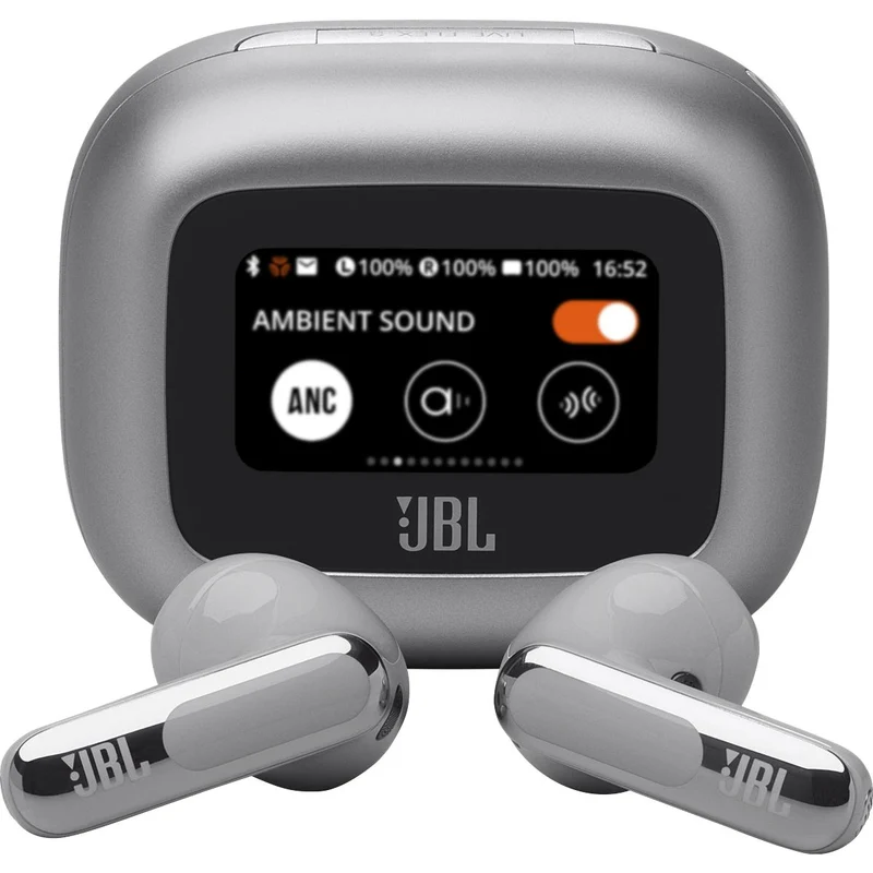 Écouteurs boutons sans fil NC, JBL LIVEFLEX3 - Argent