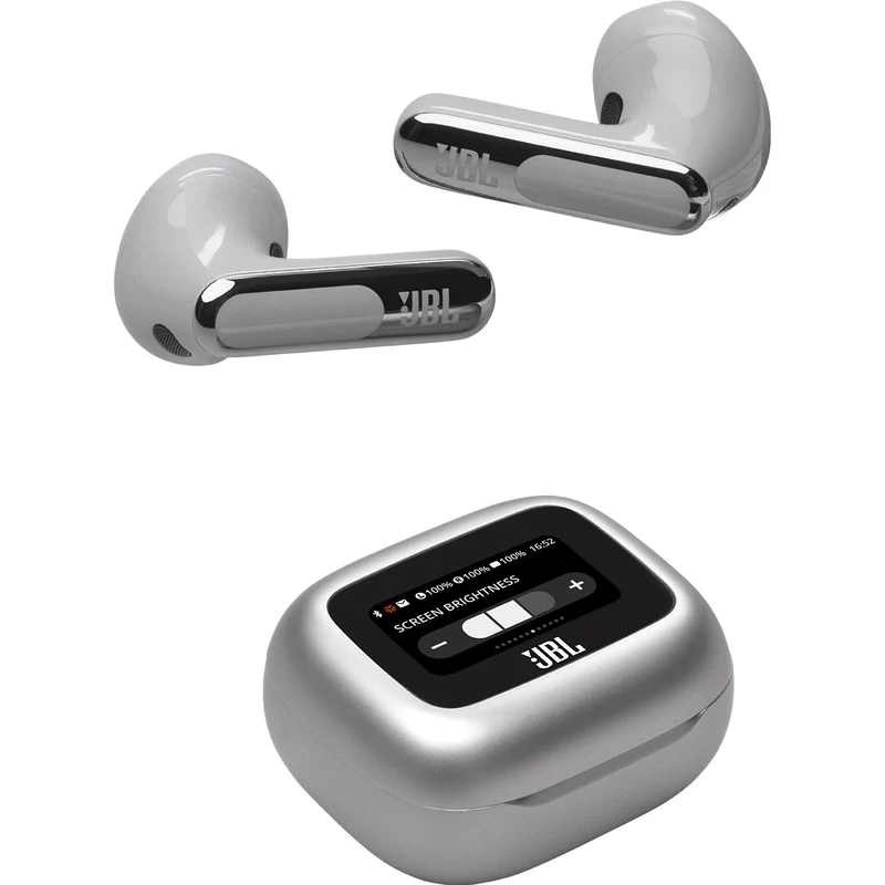 Écouteurs boutons sans fil NC, JBL LIVEFLEX3 - Argent