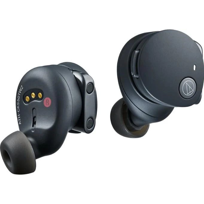 Écouteurs boutons sans fil, Audio Technica ATH-CKS50TW2 - Noir