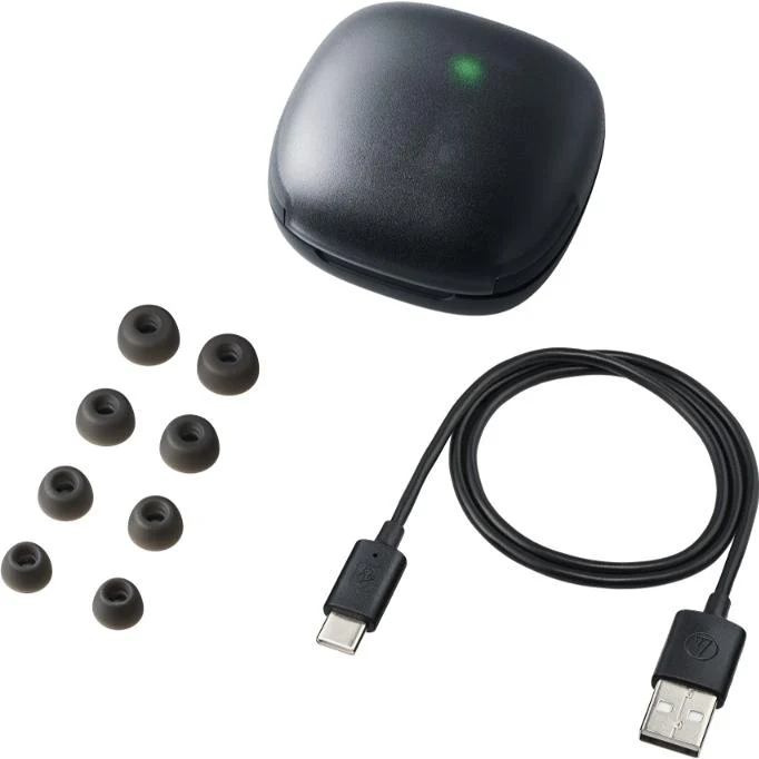 Écouteurs boutons sans fil, Audio Technica ATH-CKS50TW2 - Noir