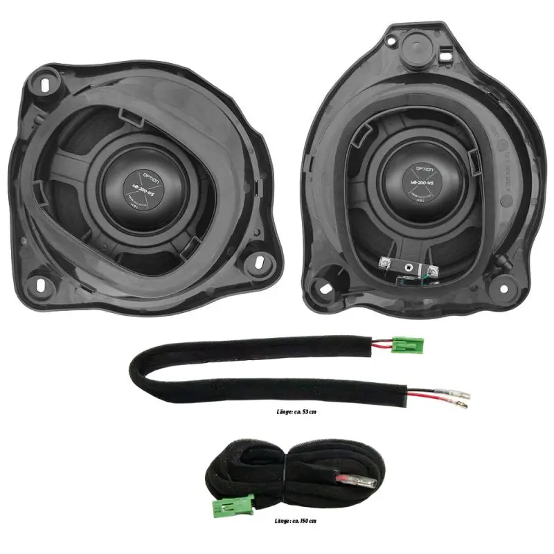 OPTION SET-268 – Pack Haut-parleurs et Subwoofer pour Mercedes C-Klasse (W205) | Plug & Play