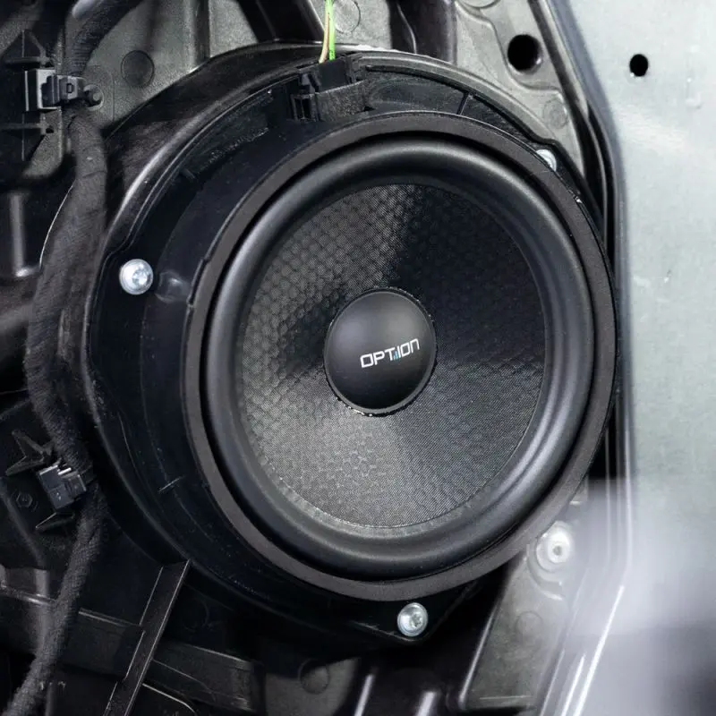 OPTION SET-267 – Système audio pour Mercedes V-Klasse W447 Avant Facelift avec Burmester | DSP6 + Subwoofer + Haut-parleurs avant | Plug & Play