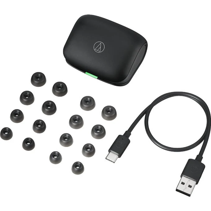 Écouteurs boutons sans fil NC, Audio-Technica TWX7 - Noir