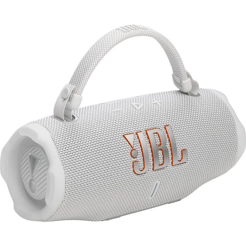 Enceinte portable sans fil Bluetooth 30W étanche à l'eau, Charge 6 - Blanc