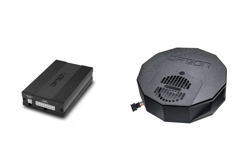 OPTION SET-150 – Système DSP + Subwoofer Reserverad pour Seat Leon 5F (avec Beats, sans LWL)