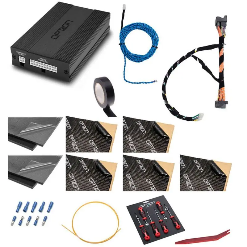 OPTION SET-147 – Système DSP + Haut-parleurs avant et arrière pour Seat Leon (KL) – 6x60W RMS – 4 Ohms