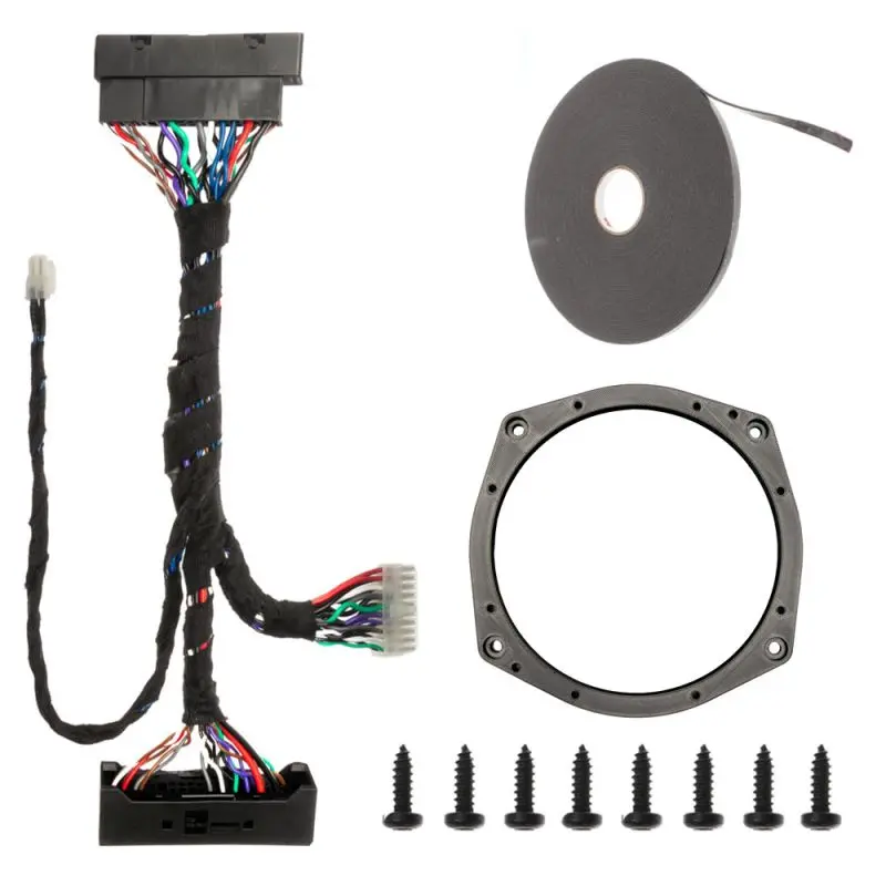 OPTION SET-143 – Système audio pour Seat Leon 5F (Beats avec fibre optique) – Amplificateur DSP + Kit de remplacement Subwoofer – Plug & Play