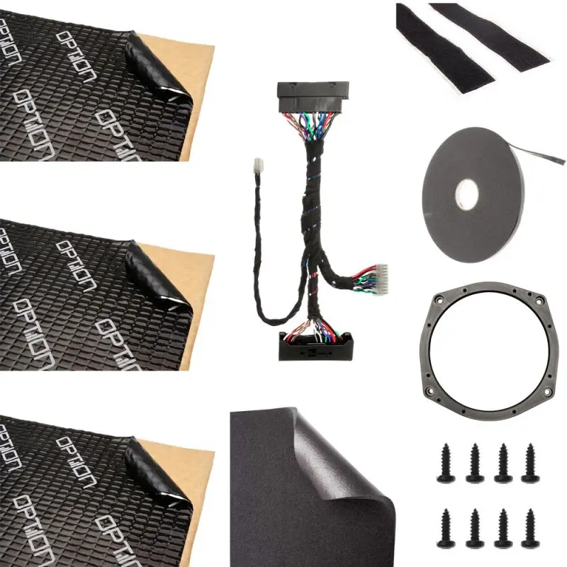 OPTION SET-142 – DSP Soundsystem + Subwoofer + Haut-parleurs avant pour Seat / Cupra Leon (KL) avec Beats | Plug & Play