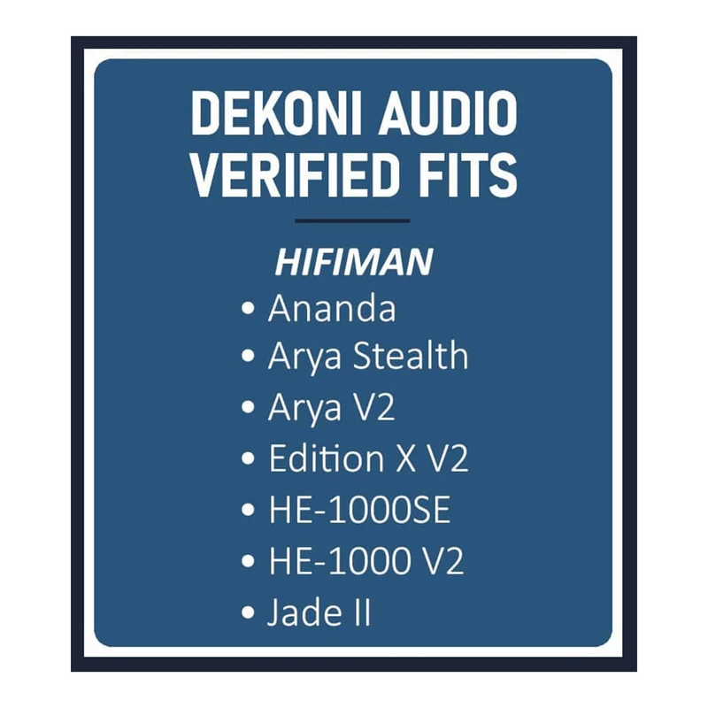 Earpads for HiFiMAN Arya