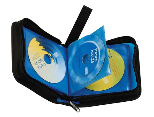 Etui de rangement pour CD x36 MOVE COLOR bleu