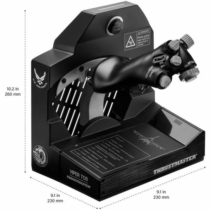 Contrôle de jeu Thrustmaster 4060252 Noir PC