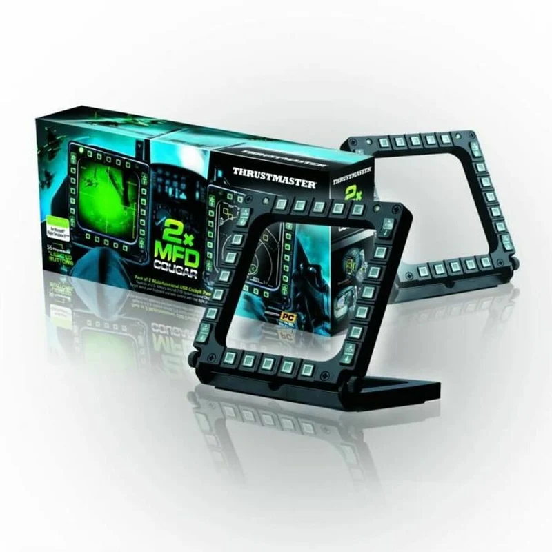Contrôle de jeu Thrustmaster MFD Cougar Pack Noir PC