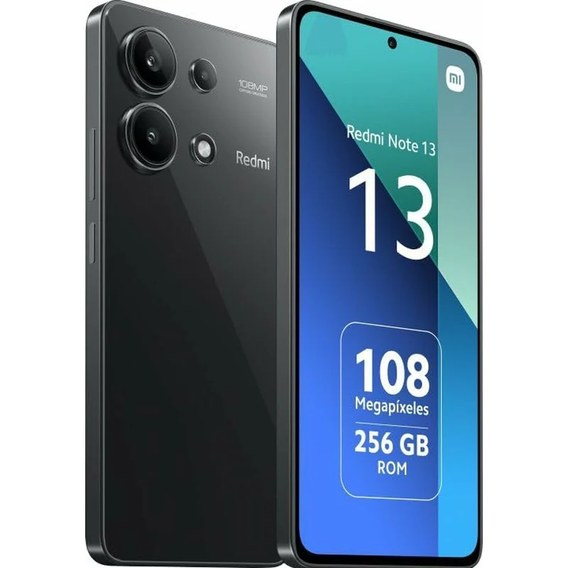 Smartphone Xiaomi Redmi Note 13 256 Go 6,67" Dimensité 6080 8 Go RAM Noir