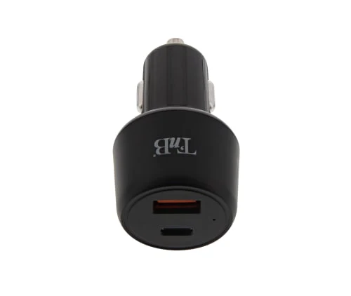 Chargeur allume-cigare 1XUSB-A et 1XType-C 48W