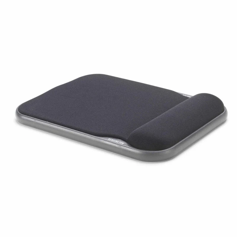 Tapis antidérapant Kensington Almohadilla gel ratón dos alturas negro Noir