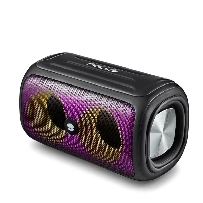 Enceintes Bluetooth portables NGS ROLLERBEASTBLACK Noir