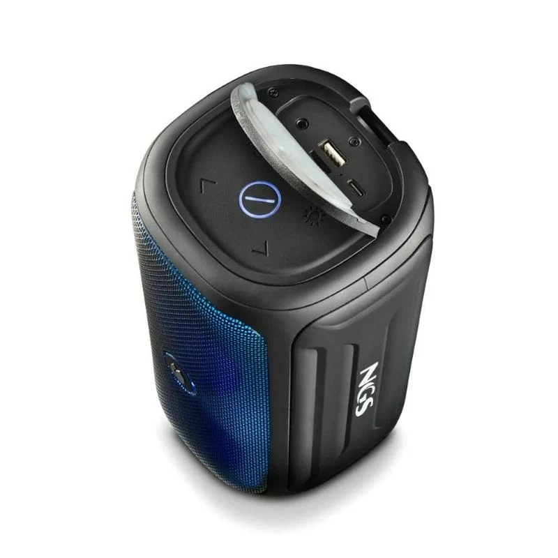 Enceintes Bluetooth portables NGS ROLLERBEASTBLACK Noir