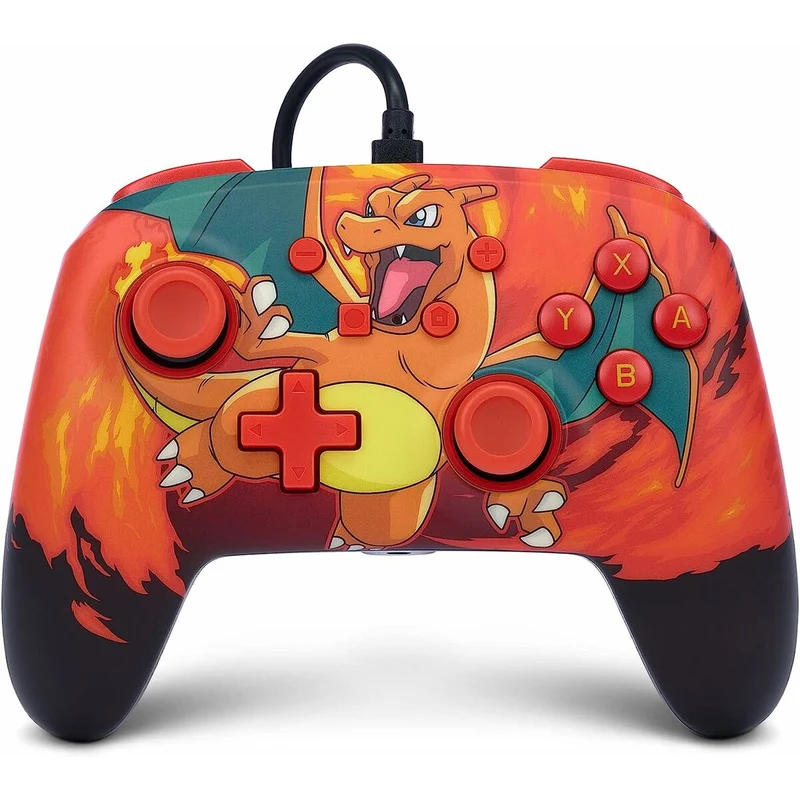 Contrôle de jeu Powera CHARIZARD Rouge Nintendo Switch