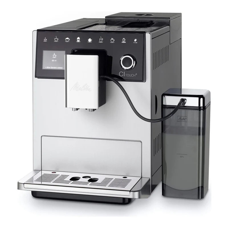 Cafetière superautomatique Melitta F 630-101 1400W Argent 1400 W 15 bar 1,8 L