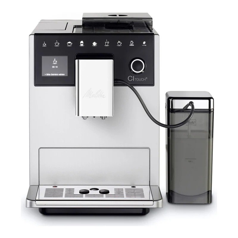 Cafetière superautomatique Melitta F 630-101 1400W Argent 1400 W 15 bar 1,8 L