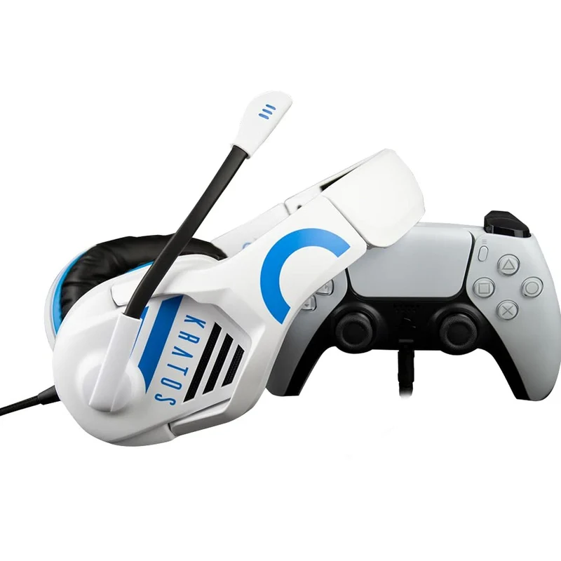 Casque de jeu avec microphone FR-TEC FT2016 blanc