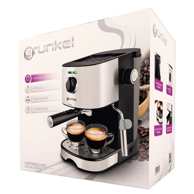 Machine à café goutte à goutte Grunkel Silver 850 W 1 L