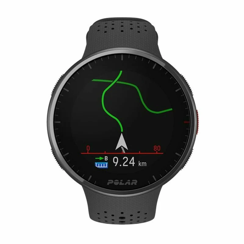 Montre intelligente polaire noir 1,2"
