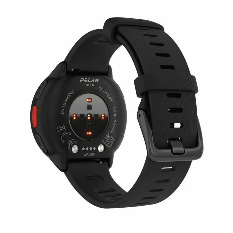 Montre intelligente avec podomètre Polar Noir 1,2" Ø 45 mm