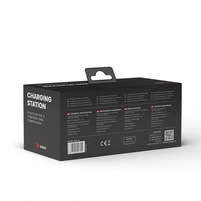 Chargeur USB Savio GCS-01 PlayStation 5