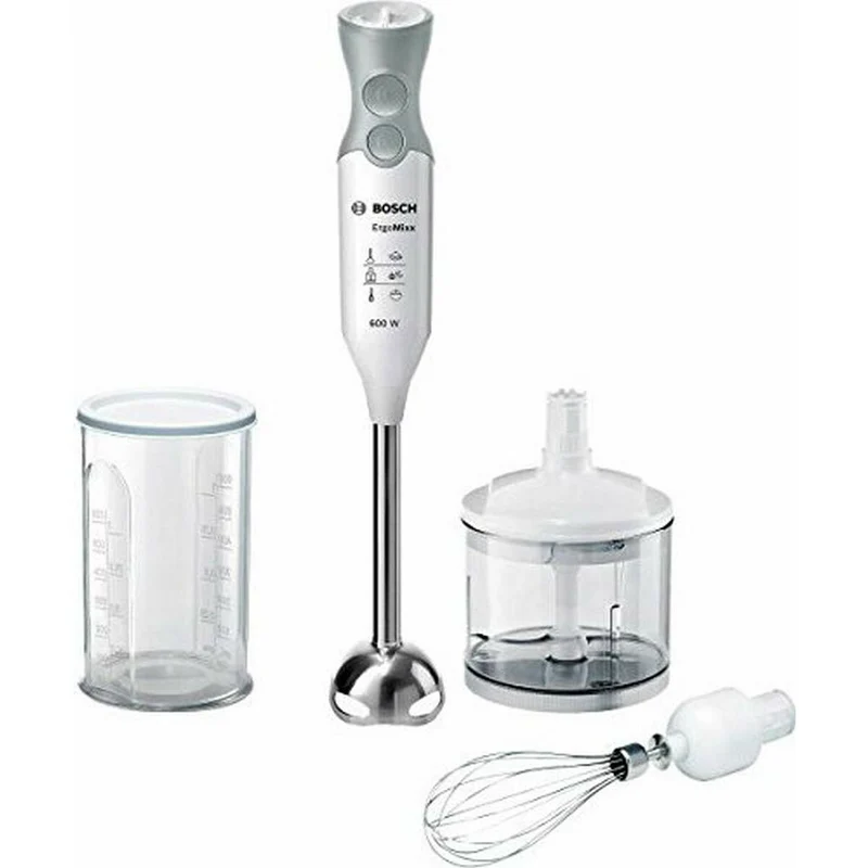 Mixeur plongeant BOSCH MSM66150 Blanc Argent 600 W