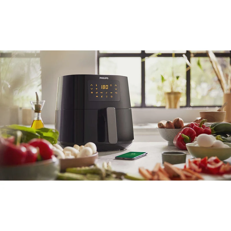 Friteuse à air Philips HD9280/70 Noir 2000 W