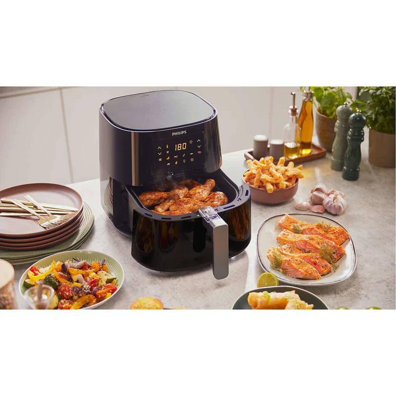 Friteuse à air Philips HD9280/70 Noir 2000 W