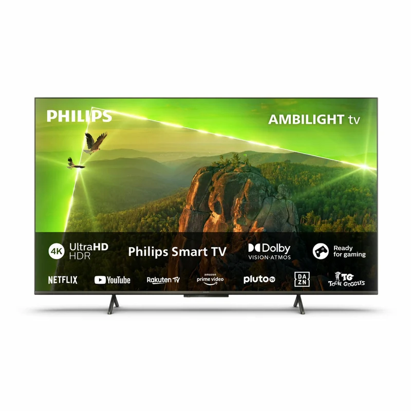 Téléviseur intelligent Philips 43PUS8118/12 4K Ultra HD 43" LED HDR HDR10 Dolby Vision