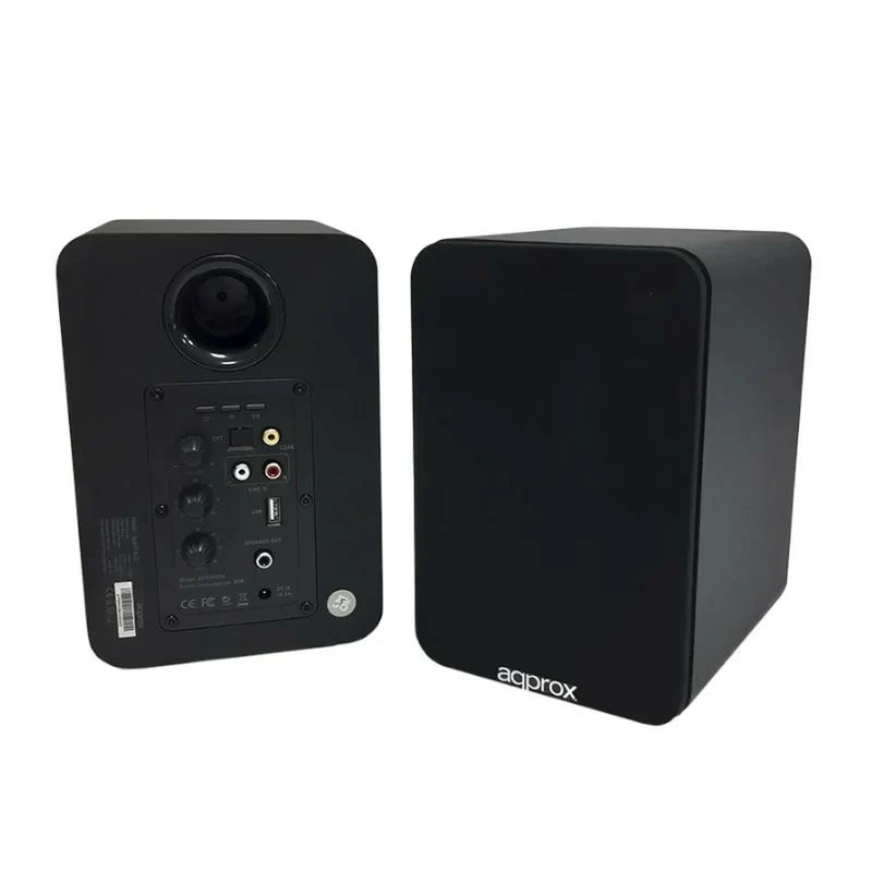 Haut-parleurs PC environ ! APPSPK02BK Noir