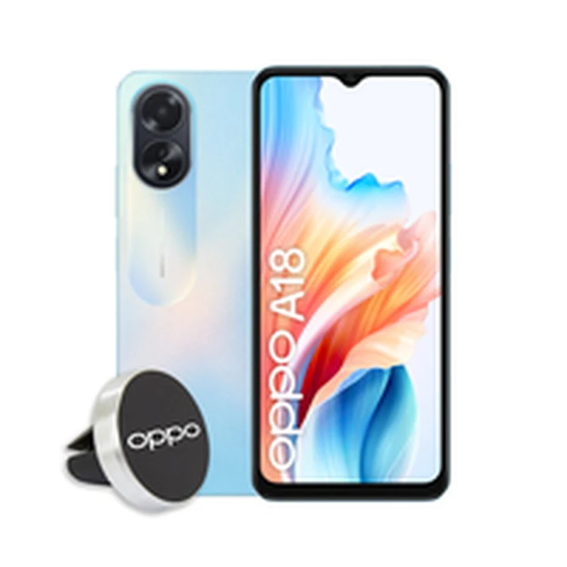Smartphone Oppo A18 6,5" MediaTek Helio G85 4 Go RAM 128 Go Bleu Noir